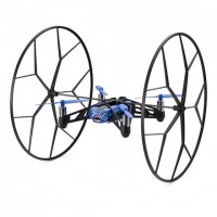 Радиоуправляемый квадрокоптер Parrot MiniDrones Rolling Spider Robot Blue Edition iOS и Android Control - PF723007