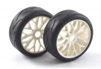 Колеса туринг|ралли 1|8 - V-Tread  (2шт) диск белый 18 спиц - FAST395-M18