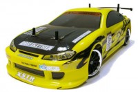 Радиоуправляемая машина для дрифта ApexHobby Fireball DC Yellow Edition 4WD RTR масштаб 1:10 2.4G - AP01Y