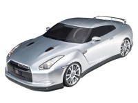 Модель шоссейного автомобиля Thunder Tiger SparrowHawk R-35 DX Skyline GTR Silver Edition 2WD RTR масштаб 1:10 2.4G - 6534-F075