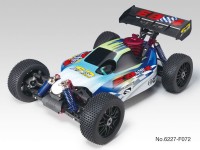 Радиоуправляемый багги Thunder Tiger EB-4 S2 Pro Blue Flague Edition 4WD RTR масштаб 1:8 2.4G - 6227-F102