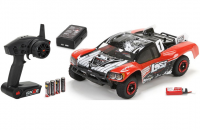 Радиоуправляемый шорт-корс трак Losi Micro SCTE BL Red Edition 4WD RTR масштаб 1:24 2.4G - LOS00001T1