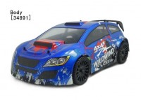Модель раллийного автомобиля HSP WildWind 4WD RTR масштаб 1:14 2.4G - 94348