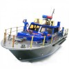 Радиоуправляемый катер Heng Tai Police Speed Boat 27Mhz - HT-2873F