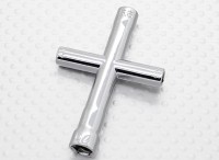 Мультиключ (4| 4.5| 5.5| 7 мм) Alum. 4-Way (Silver) - GH-1026S