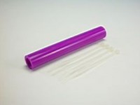Патрубок выхлопной трубы усиленный 15x23mmx6**, PURPLE - GSC-150230R-N6PR