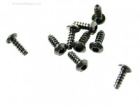 Винт M3x10mm OH| ST HEX (10шт) саморез - GSC-613203