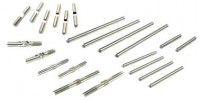 Titanium hinge pin and turnbuckle set for CLX (22 pcs.) - GSC-64T001