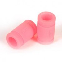 Патрубок выхлопной трубы с канавками  Molded 1|8,Fluo Pink (2) - GSC-CMS-8FP