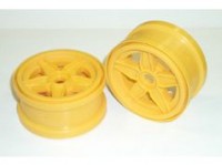 Диски  5 спицевые, Yellow (2 шт) - GSC-ST061YL