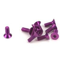 Винт д|пластика 3х15 под шестигранник, аннодирован. Purple (10шт) - GSC-T01315PR
