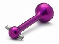 MIP CVD BONE FRONT ALUMINIUM PURPLE (1pc) - HPI-72005