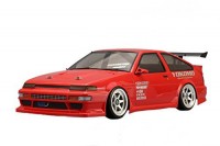 Радиоуправляемая машина для дрифта Yokomo Toyota AE86 Kit 4WD масштаб 1:10 2.4G - DP-AE86A