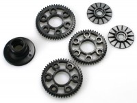 Plastic Set D (Friction plate, Diffparts, Spur Gear) - RA2010
