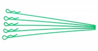 Клипса кузовная Extra-Long Fluorescent Green (5 шт) - RS046G