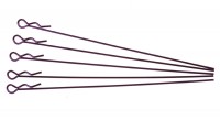 Клипса кузовная Extra-Long Metallic Purple (5 шт) - RS046P