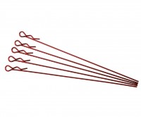 Клипса кузовная Extra-Long Metallic Red (5 шт) - RS046R