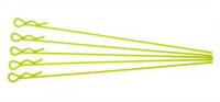 Клипса кузовная Extra-Long Fluorescent Yellow (5 шт) - RS046Y