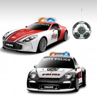 Радиоуправляемый конструктор - автомобили Aston Martin и Porsche *Полиция* - 2028-2J03B
