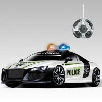 Радиоуправляемый конструктор - автомобиль Audi R8 *Полиция* - 2028-1J04B