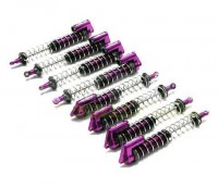 Амортизаторы усиленные MSR8 (8шт) для HPI Savage-X - T7038PURPLE