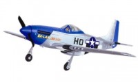 Радиоуправляемый самолет Volantex TW768-1 Mustang RTF 2.4G - TW768-1-BL