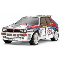 Модель шоссейного автомобиля Tamiya XBS Lancia Delta White 4WD RTR масштаб 1:10 2.4G - TAM-46608