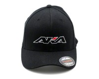 Бейсболка черного цвета с логотипом АKА, размер L|XL - AKA98102