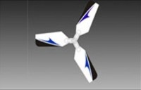 Лопасти хвоста синие Art-tech - 41263
