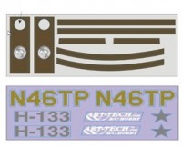 Набор наклеек MD500 Camo Art-tech - 45032