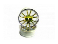 Колесные диски для багги 1|16 (золотой хром) - Hi85005PG