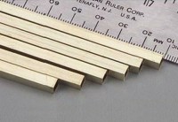 KS трубка латунная квадратная 300х5x5x0.45мм (2шт) - KS9853
