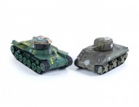 Радиоуправляемый танковый бой PILOTAGE I Type 97 и Sherman, ИК пушка, микро - RC13224