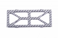 Нижняя часть карбоновой рамы Esky Belt CP - 001632