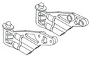Стойки заднего спойлера 2шт - ACME-30212