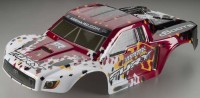 Корпус ARRMA Fury 2013 *Pixel* (красный) - AR402033