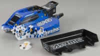 Корпус ARRMA ADX-10 2013 *Pixel* and Wing (синий) - AR402051