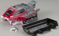 Корпус ARRMA ADX-10 2013 *Grunge* and Wing (красный) - AR402054