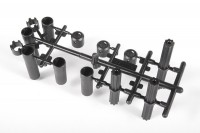 Пластиковые части центральных карданов Axial Wraith, Yeti, Deadbolt, Bomber - AX31114