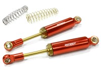 Амортизаторы (красные) 2шт копийные 90мм для 1|10 - C26223RED