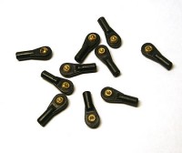 Наконечник тяги М4|М2.5*L30 2 шт. чёрный - HP07-2602
