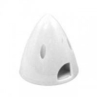Пластиковый кок винта D51 x H54 мм белый - HP02-4011