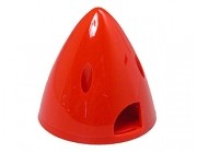 Пластиковый кок винта D51 x H54 мм красный - HP02-4012