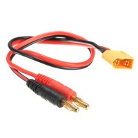Кабель силиконовый с разъемом для АКБ, 26AWG - TPD40