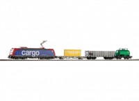 Стартовый набор Piko: электровоз SBB BR 185 и 3 грузовых вагона, серия Smart Control - 57187 SMART