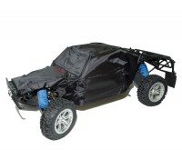 Зимний на карскас с липучками защитный чехол для радиомодели RC LOSI 5T 1:5 - PolyM-CovLosi02Bl
