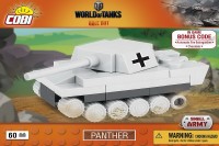 Конструктор пластиковый Танк Пантера - PANTHER - COBI-3019