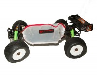 Летний на липучках защитный чехол для радио модели RC HPI TROPHY TRUGGY FLUX 1:8 - PolyM-CovHPI05wt