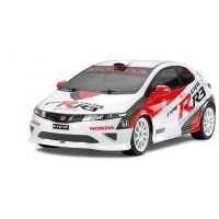 Модель раллийного автомобиля Tamiya Honda Civic R3 4WD RTR масштаб 1:10 27Mhz - RC13234