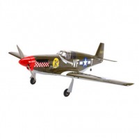 Радиоуправляемый самолет E-Flite P-51B Mustang 32e ARF- EFL4575